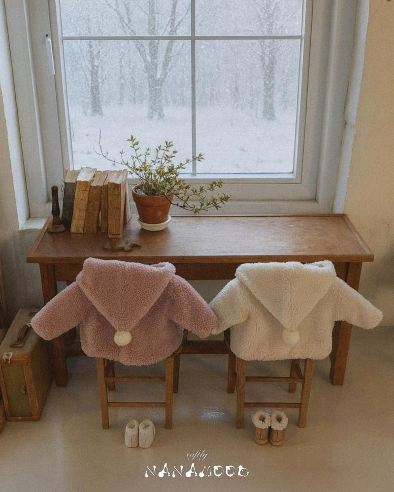Banana J - Korean Baby Fashion - #babyclothing - Bebe Cone Cozy Coat - 3