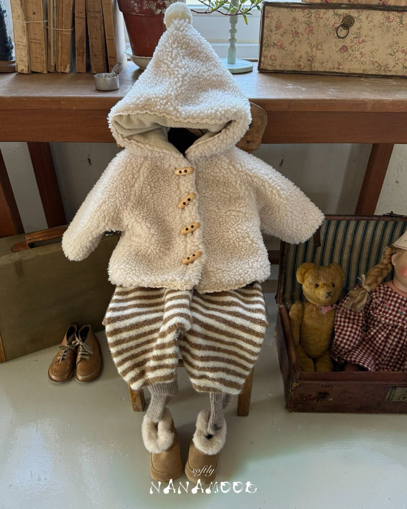Banana J - Korean Baby Fashion - #babyfever - Bebe Cone Cozy Coat - 5