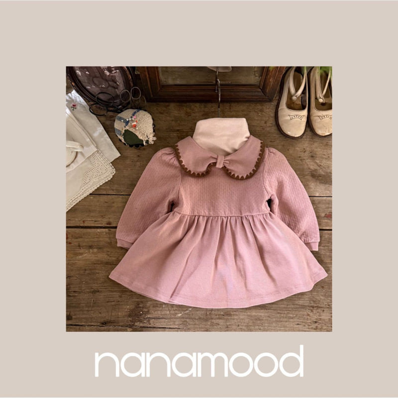 Banana J - Korean Baby Fashion - #babyfever - Bebe Rosie Ribbon One-piece