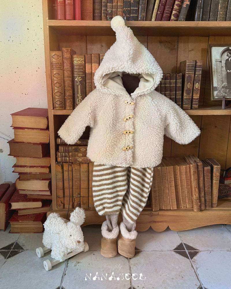 Banana J - Korean Baby Fashion - #babyfever - Bebe Fluffy Spoon Coveralls - 10