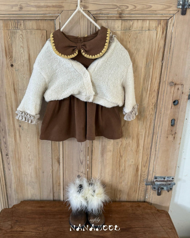 Banana J - Korean Baby Fashion - #babyoninstagram - Bebe Jelly Cardigan - 9
