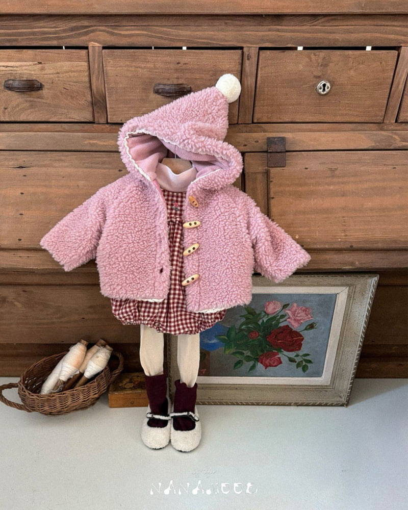 Banana J - Korean Baby Fashion - #babyootd - Bebe Cone Cozy Coat - 9