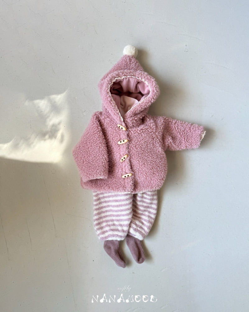 Banana J - Korean Baby Fashion - #babyoutfit - Bebe Cone Cozy Coat - 10