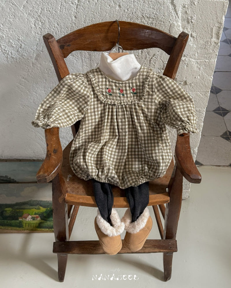 Banana J - Korean Baby Fashion - #babyoutfit - Bebe Lulu Bubble Suit - 5