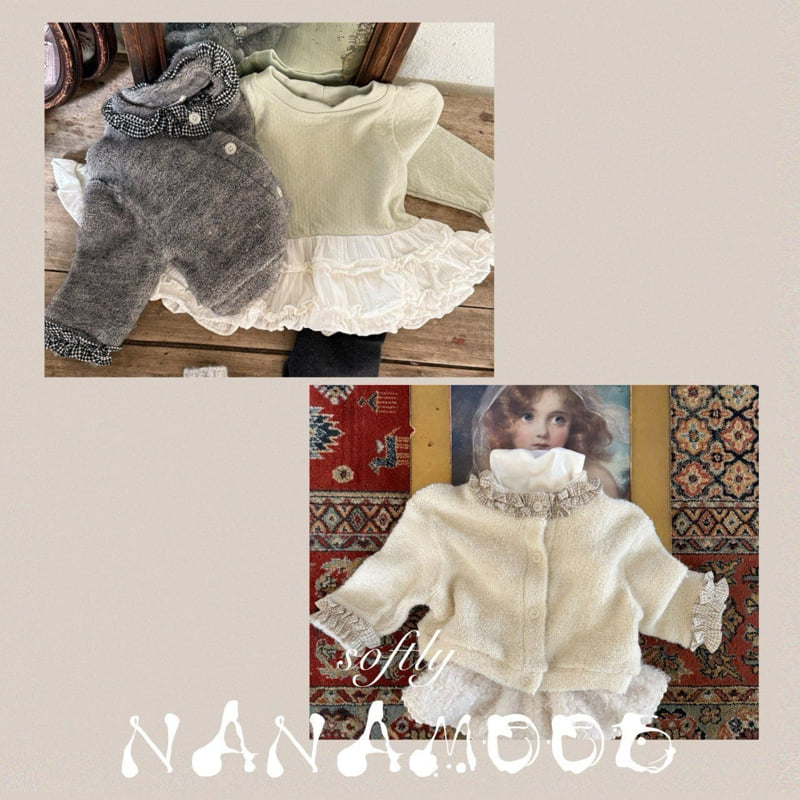 Banana J - Korean Baby Fashion - #babyoutfit - Bebe Jelly Cardigan - 12