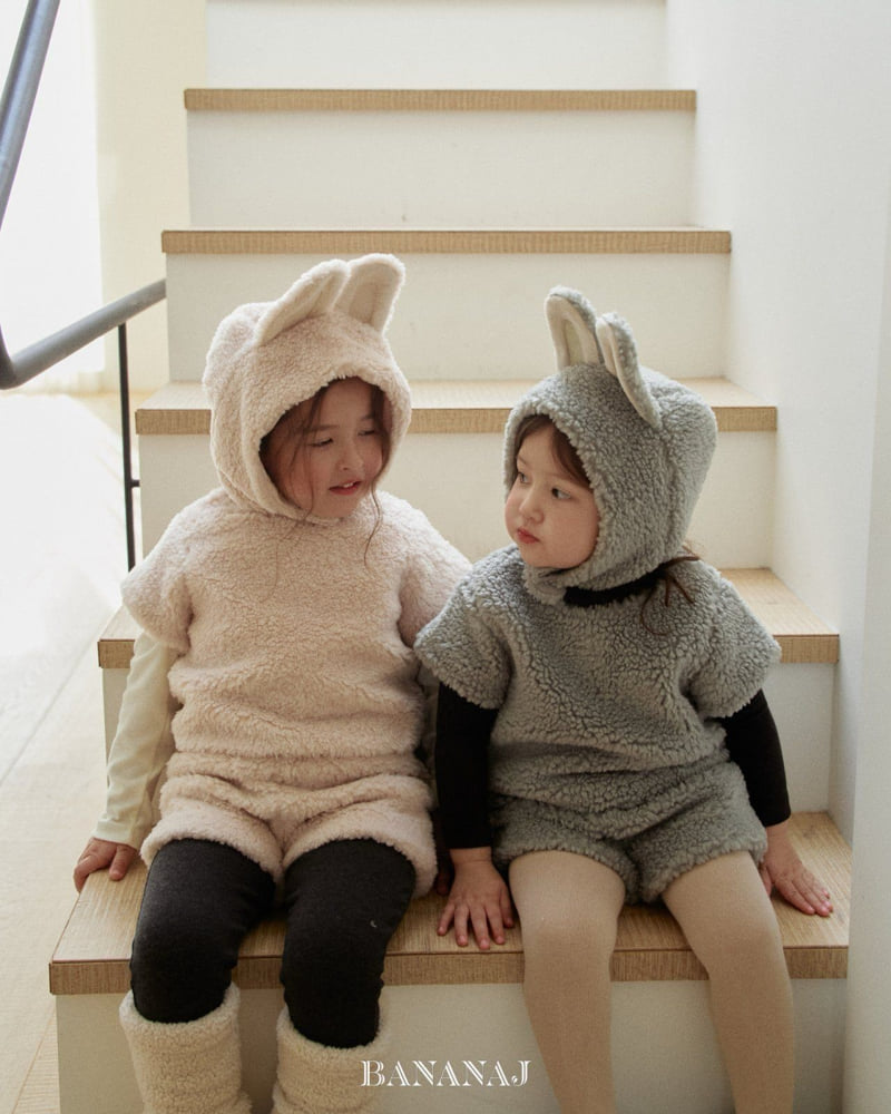 Banana J - Korean Baby Fashion - #babywear - Bebe Love Top Bottom Set - 10