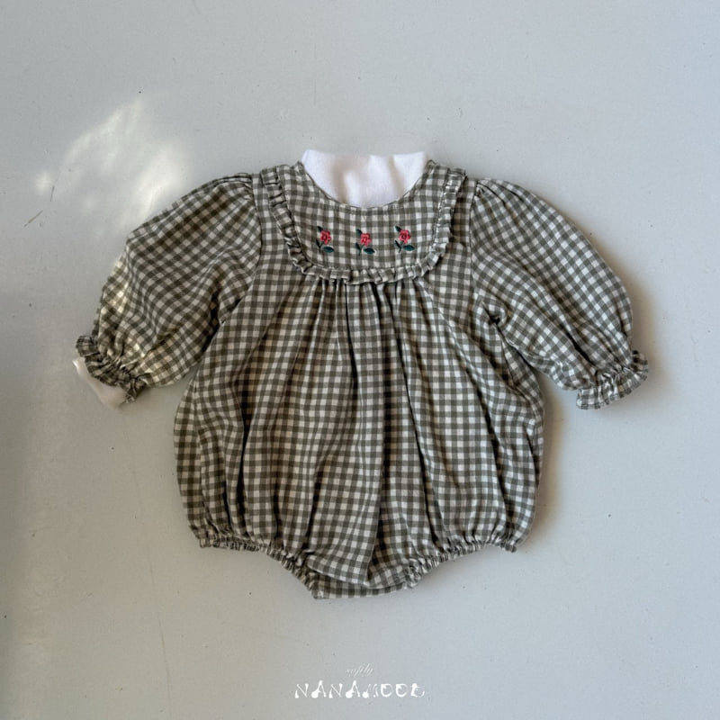 Banana J - Korean Baby Fashion - #onlinebabyboutique - Bebe Lulu Bubble Suit - 8