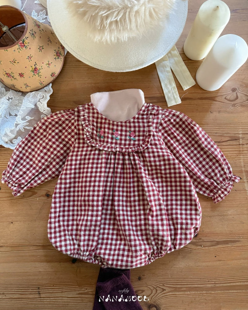 Banana J - Korean Baby Fashion - #onlinebabyshop - Bebe Lulu Bubble Suit - 9