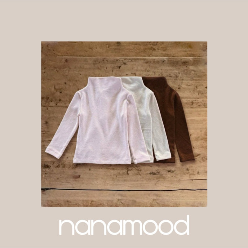 Banana J - Korean Baby Fashion - #onlinebabyshop - Bebe Soft Turtleneck Tee