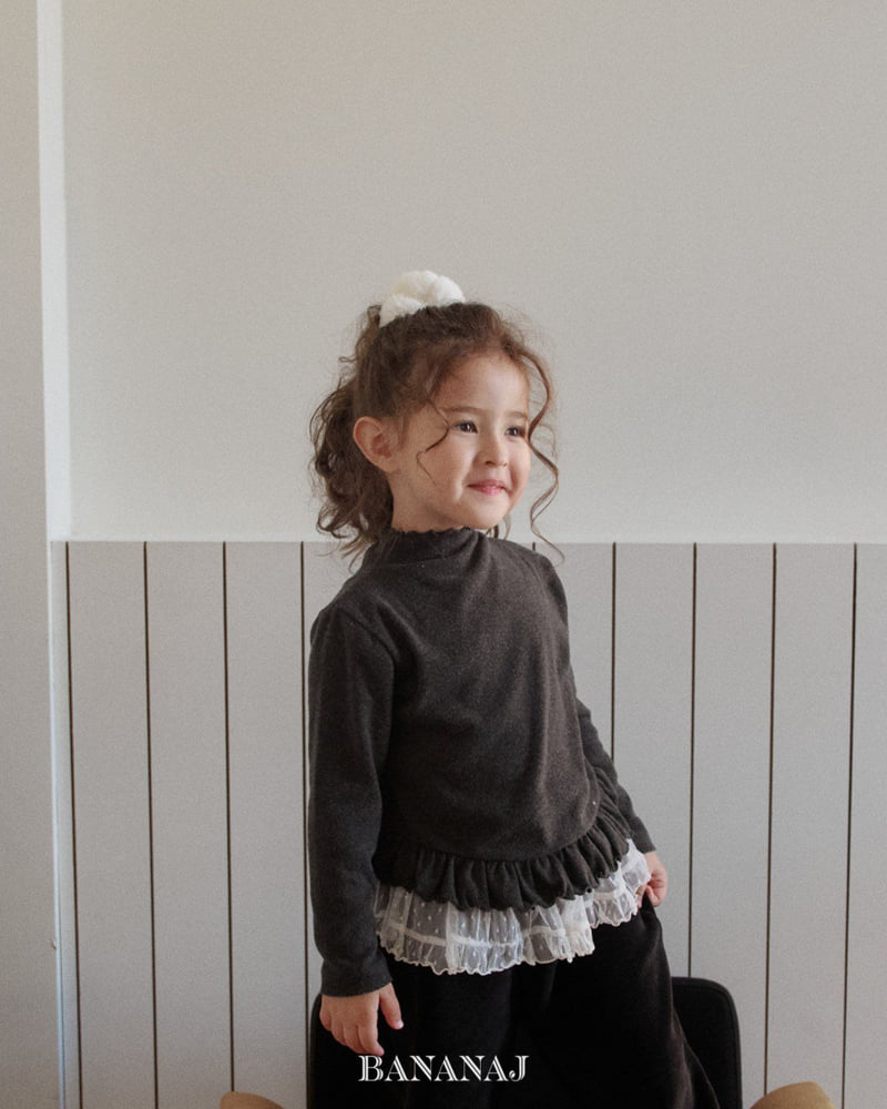 Banana J - Korean Children Fashion - #childofig - Juju Turtleneck Tee - 11