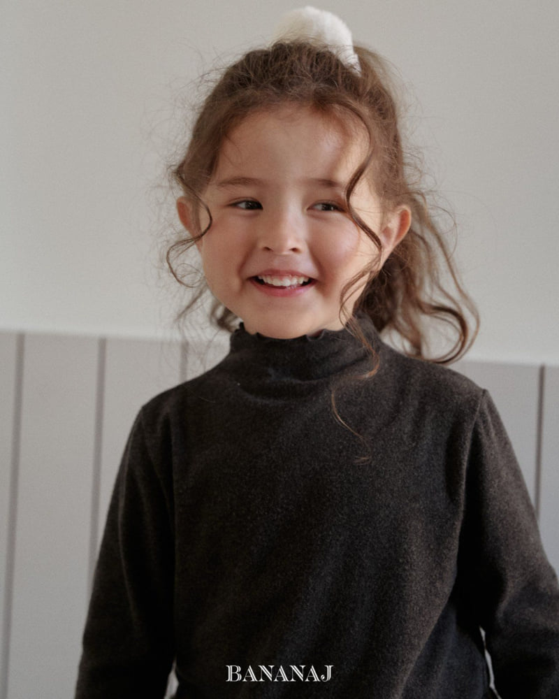 Banana J - Korean Children Fashion - #childofig - Juju Turtleneck Tee - 12