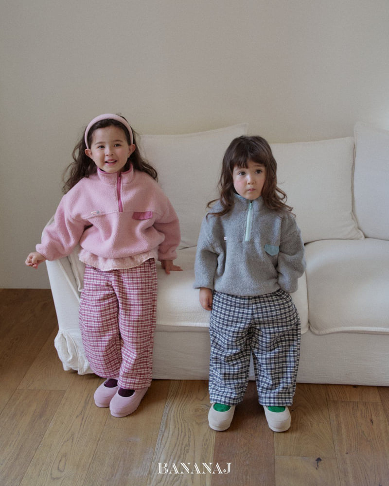 Banana J - Korean Children Fashion - #childofig - Foaming Half-Zip - 6