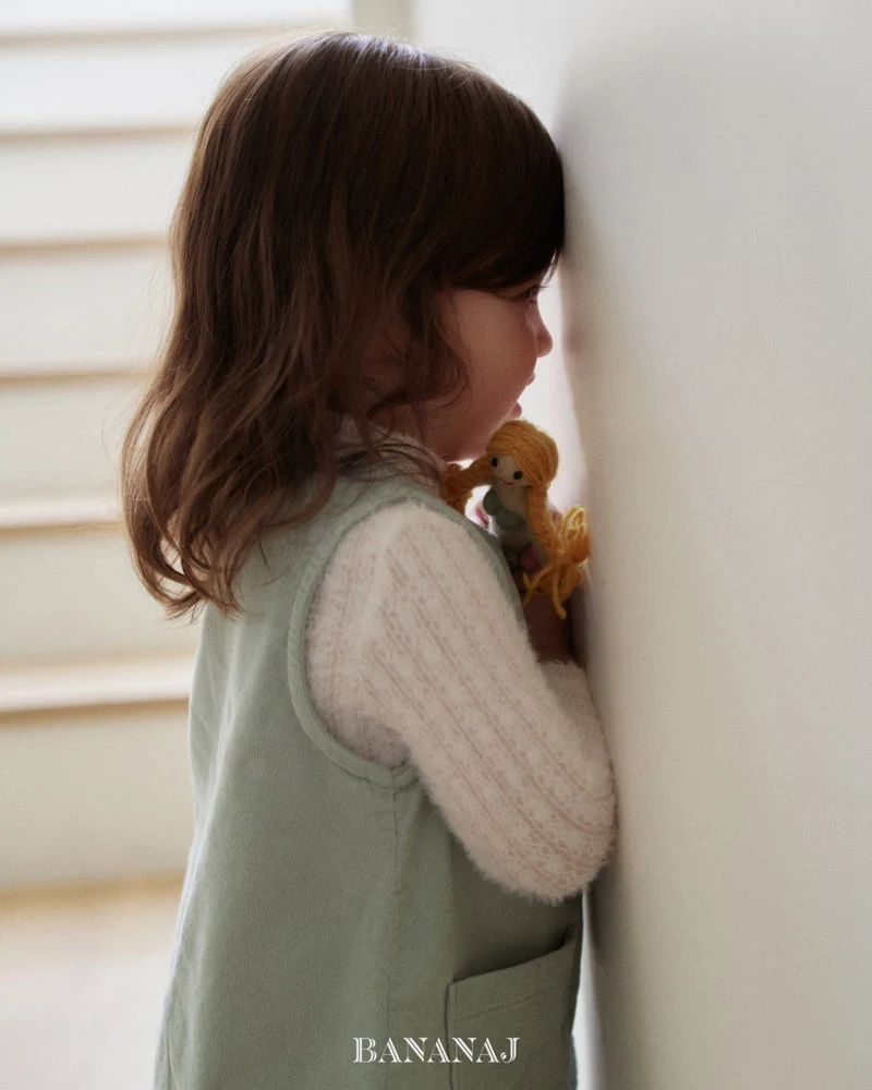 Banana J - Korean Children Fashion - #childofig - Soft Touch Turtleneck Tee - 8