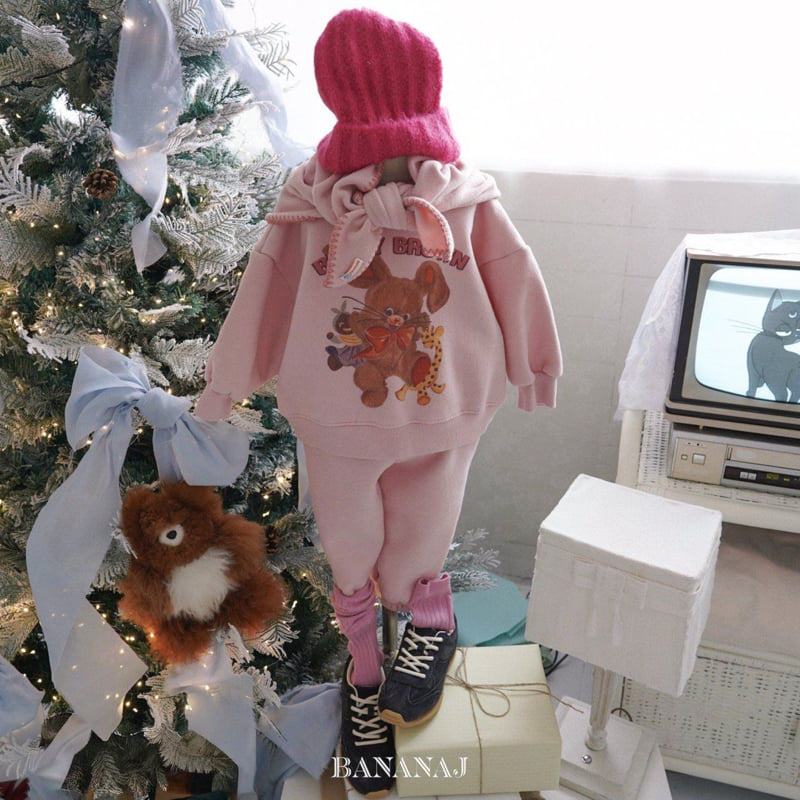 Banana J - Korean Children Fashion - #childrensboutique - Bunny Top Bottom Set - 7