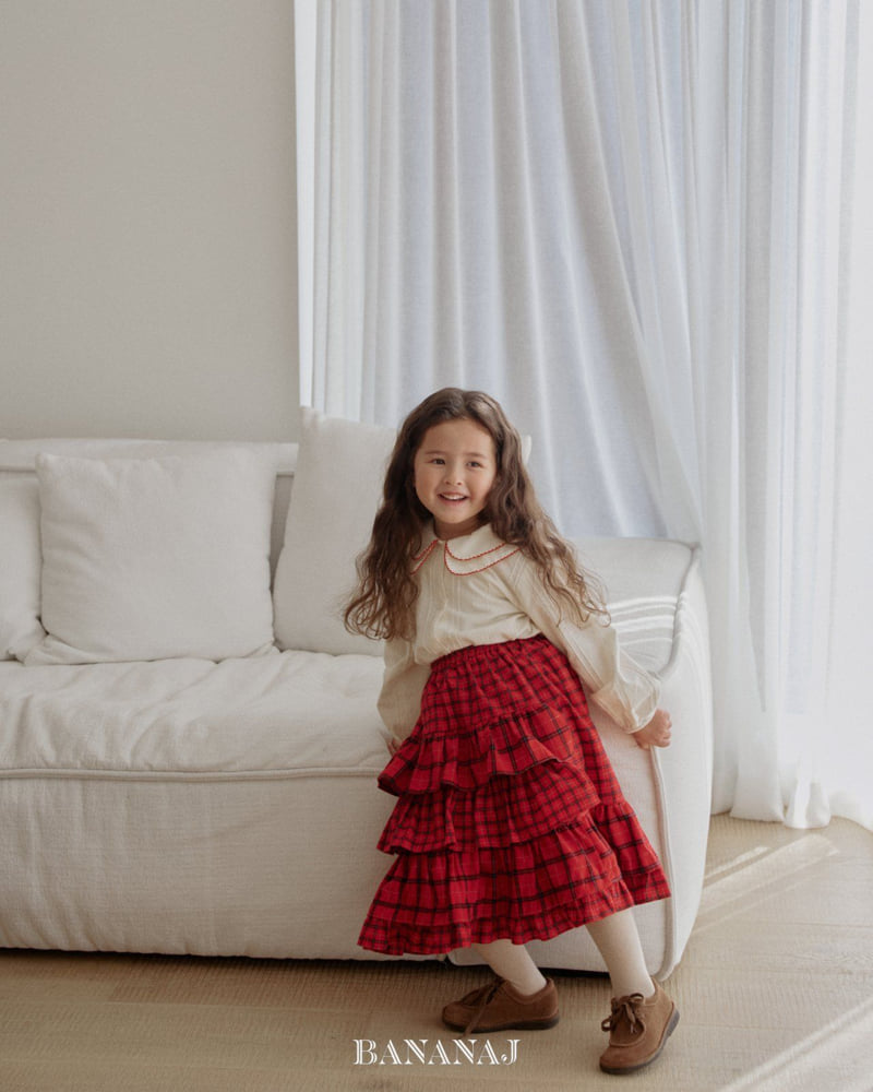 Banana J - Korean Children Fashion - #childrensboutique - Mellow Cancan Skirt - 4