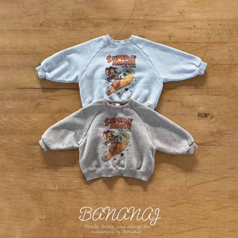 Banana J - Korean Children Fashion - #designkidswear - Hero Sweatshirt