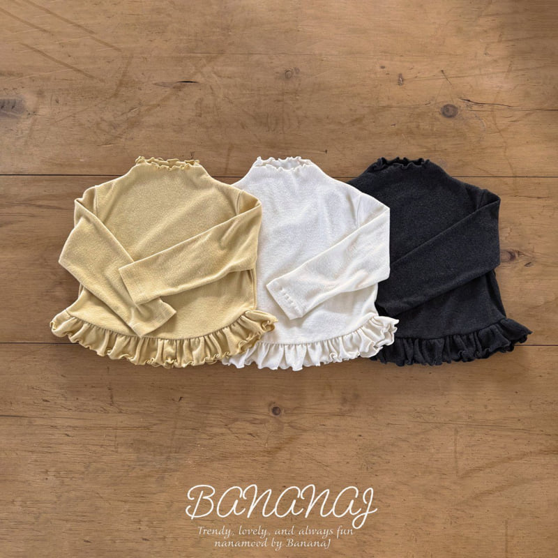 Banana J - Korean Children Fashion - #discoveringself - Juju Turtleneck Tee