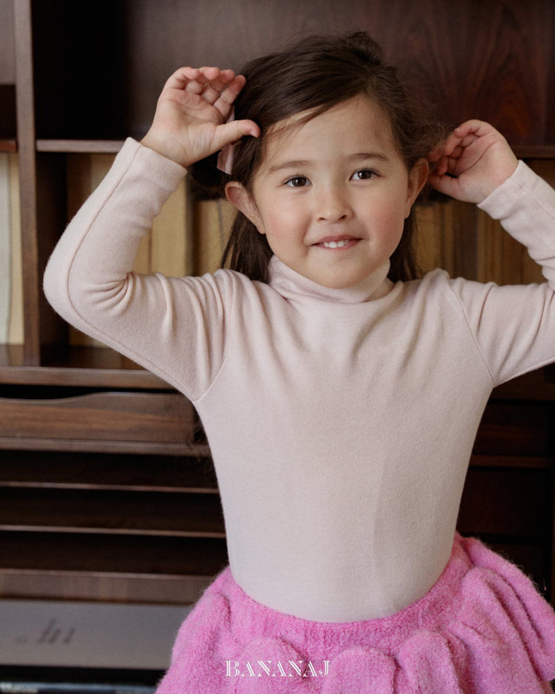 Banana J - Korean Children Fashion - #discoveringself - Soft Turtleneck Tee - 11