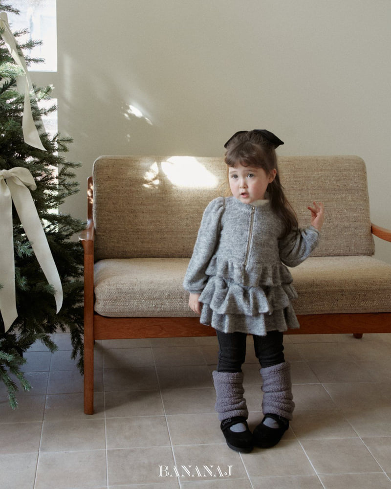 Banana J - Korean Children Fashion - #fashionkids - Moeli Zip-Up Cardigan - 6