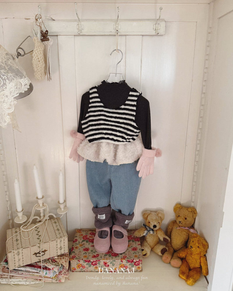 Banana J - Korean Children Fashion - #fashionkids - Mimi Winter Skirt - 7