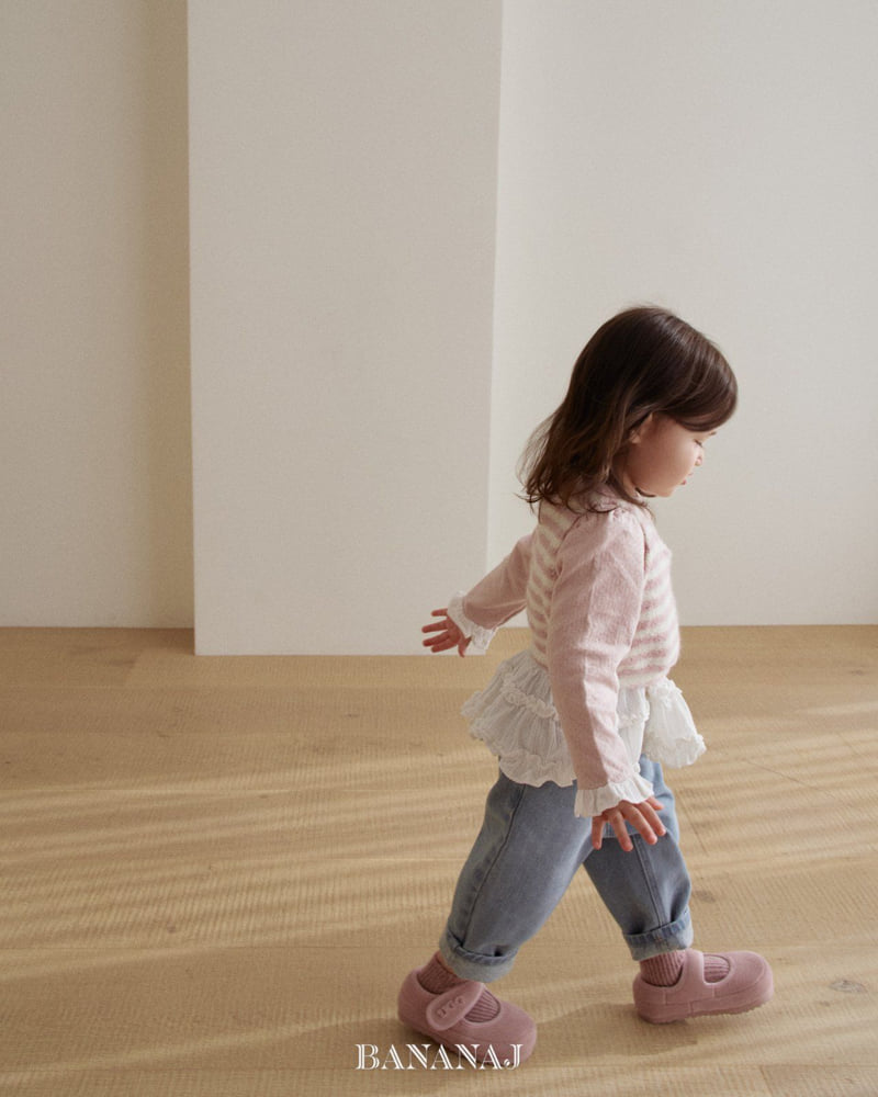 Banana J - Korean Children Fashion - #kidsshorts - Winter Denim Pants - 6