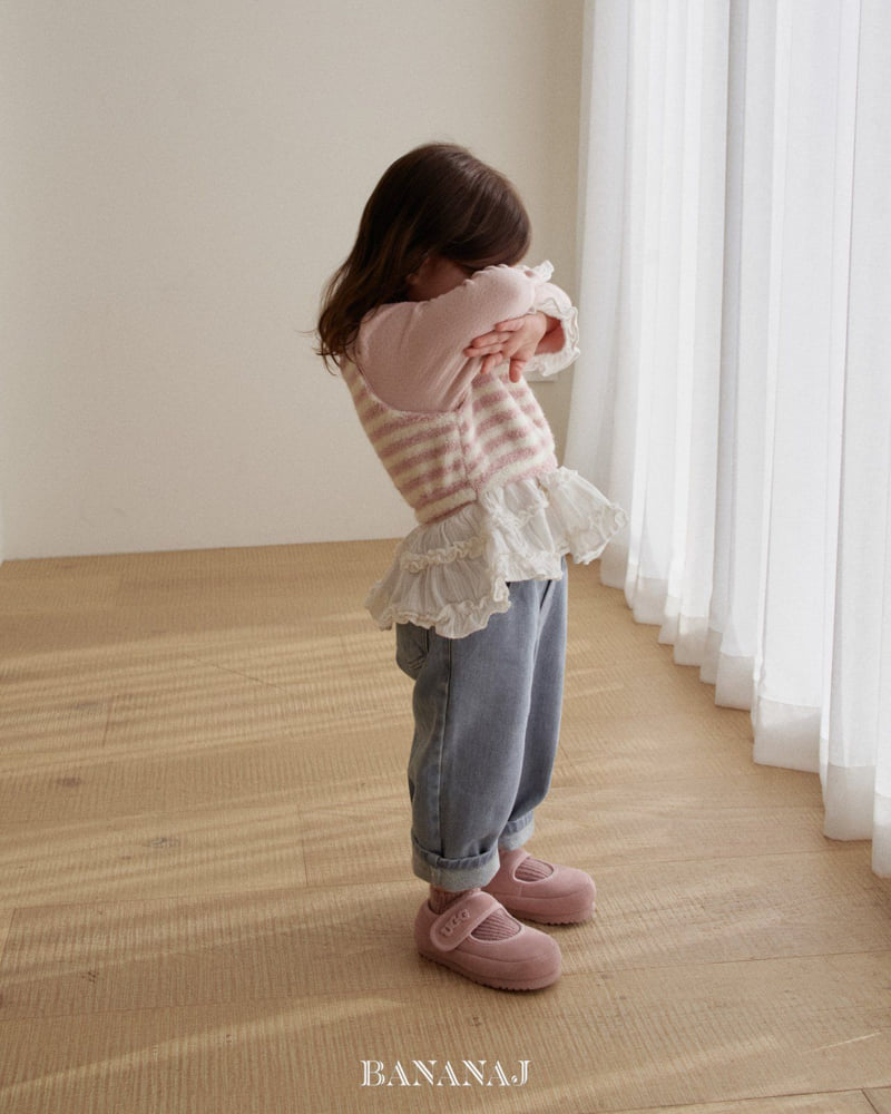 Banana J - Korean Children Fashion - #kidsstore - Winter Denim Pants - 7