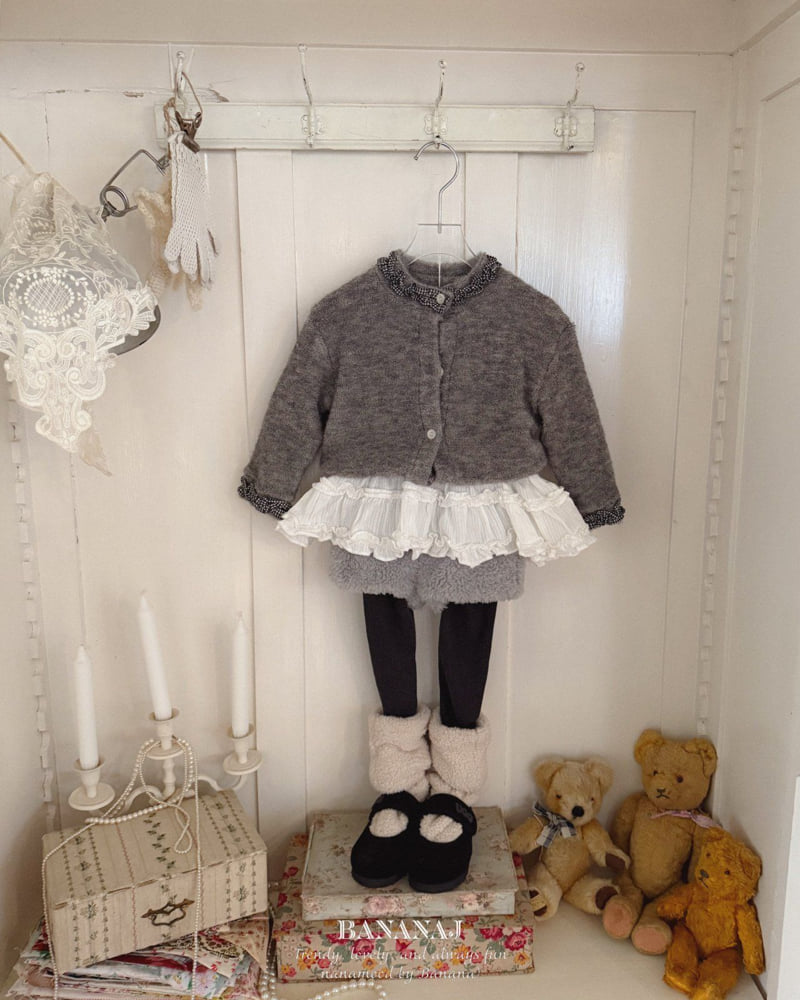 Banana J - Korean Children Fashion - #kidsstore - Ruffle Frill Tee - 6