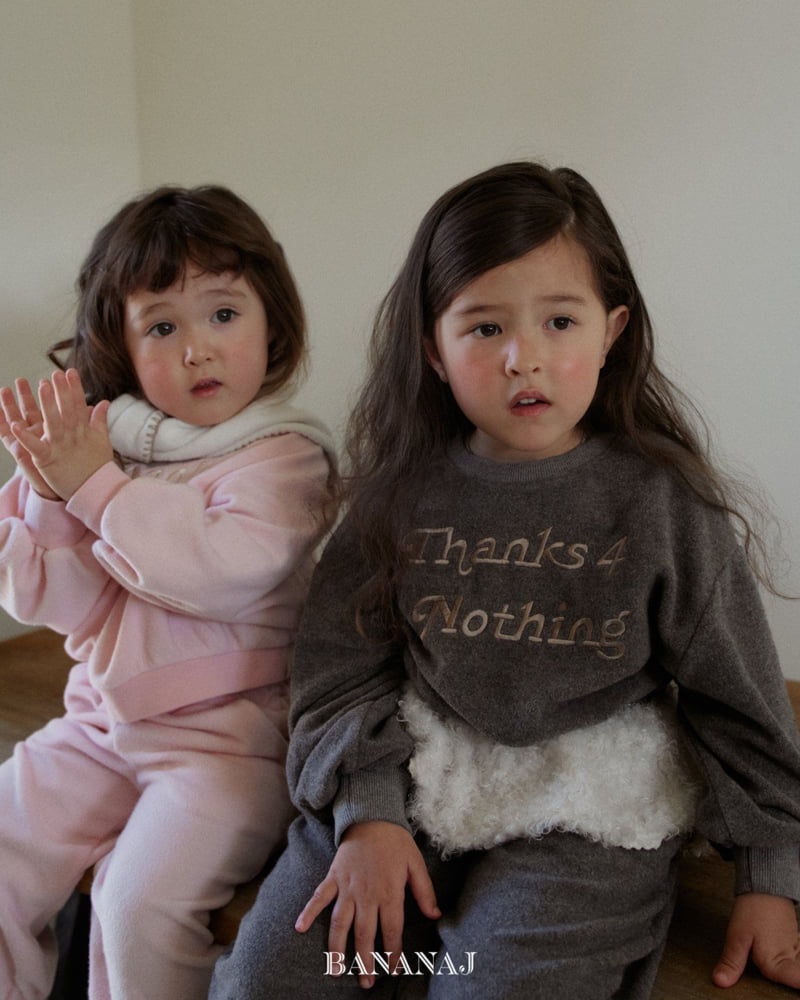 Banana J - Korean Children Fashion - #kidsstore - Thanks For Sweatshirt - 7