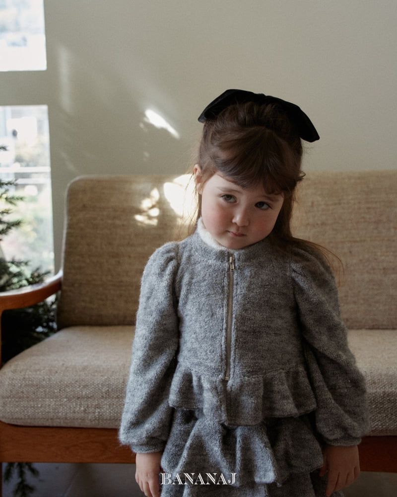 Banana J - Korean Children Fashion - #kidzfashiontrend - Moeli Zip-Up Cardigan - 9
