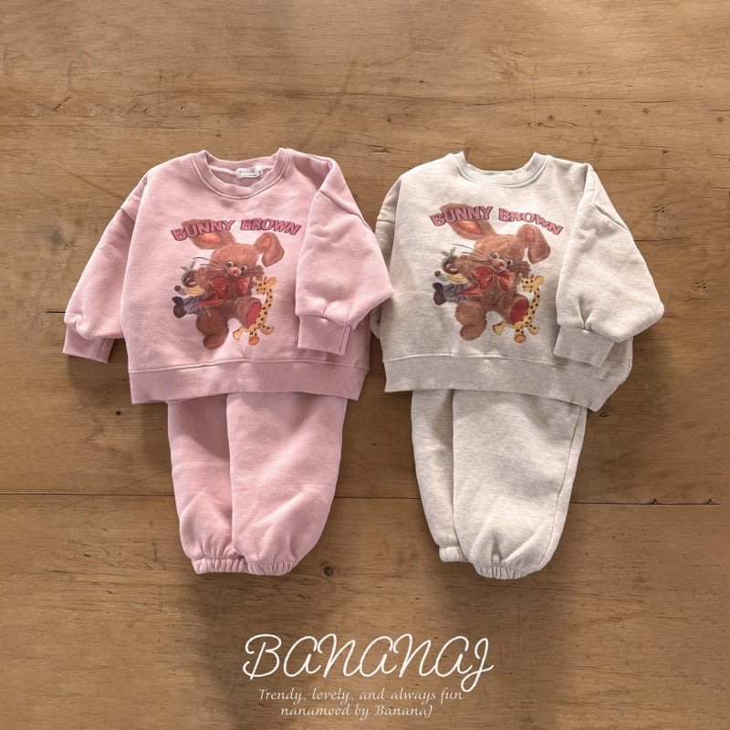Banana J - Korean Children Fashion - #littlefashionista - Bunny Top Bottom Set