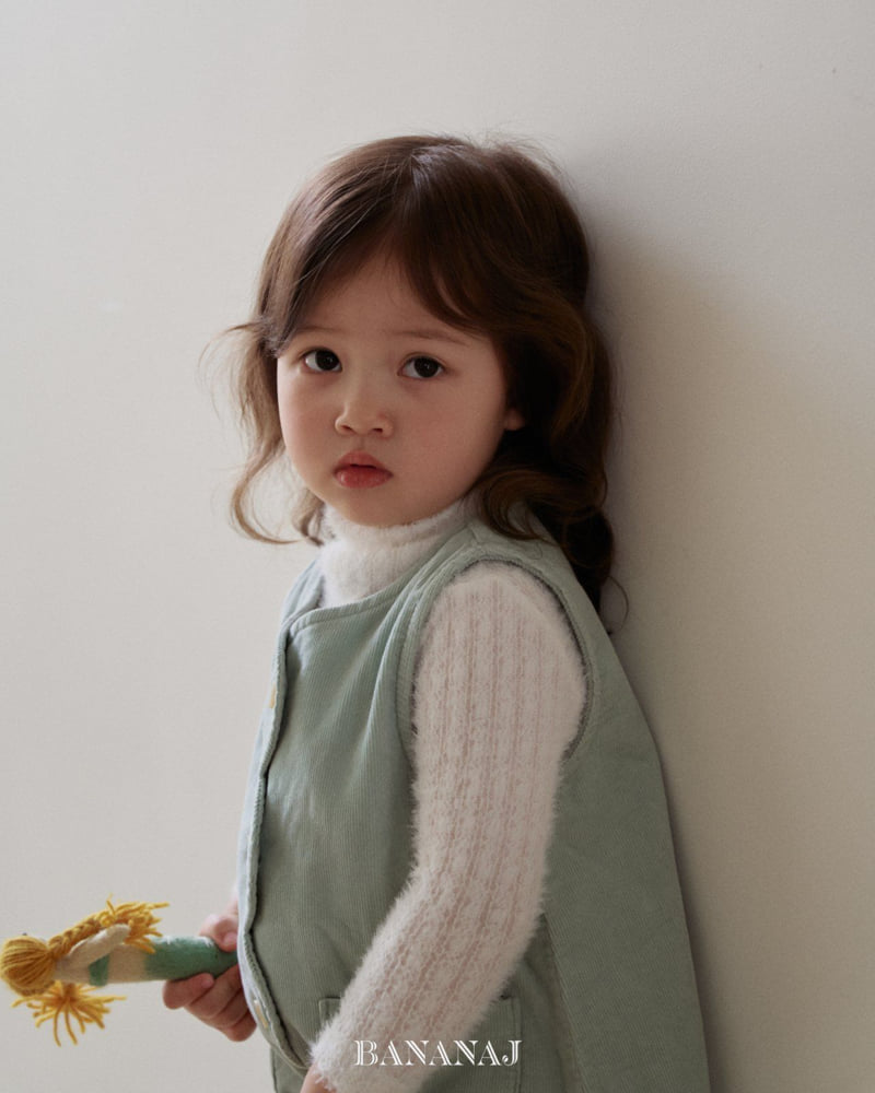 Banana J - Korean Children Fashion - #Kfashion4kids - Soft Touch Turtleneck Tee - 4