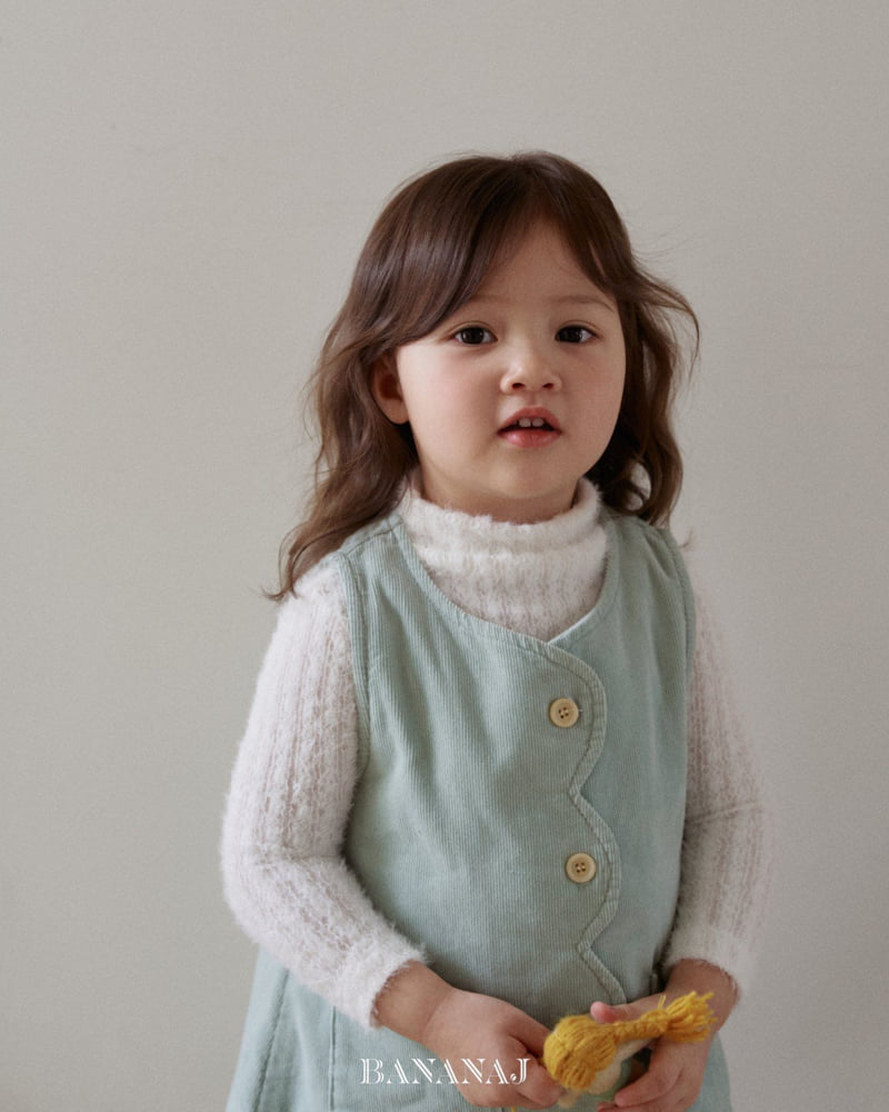 Banana J - Korean Children Fashion - #magicofchildhood - Soft Touch Turtleneck Tee - 5