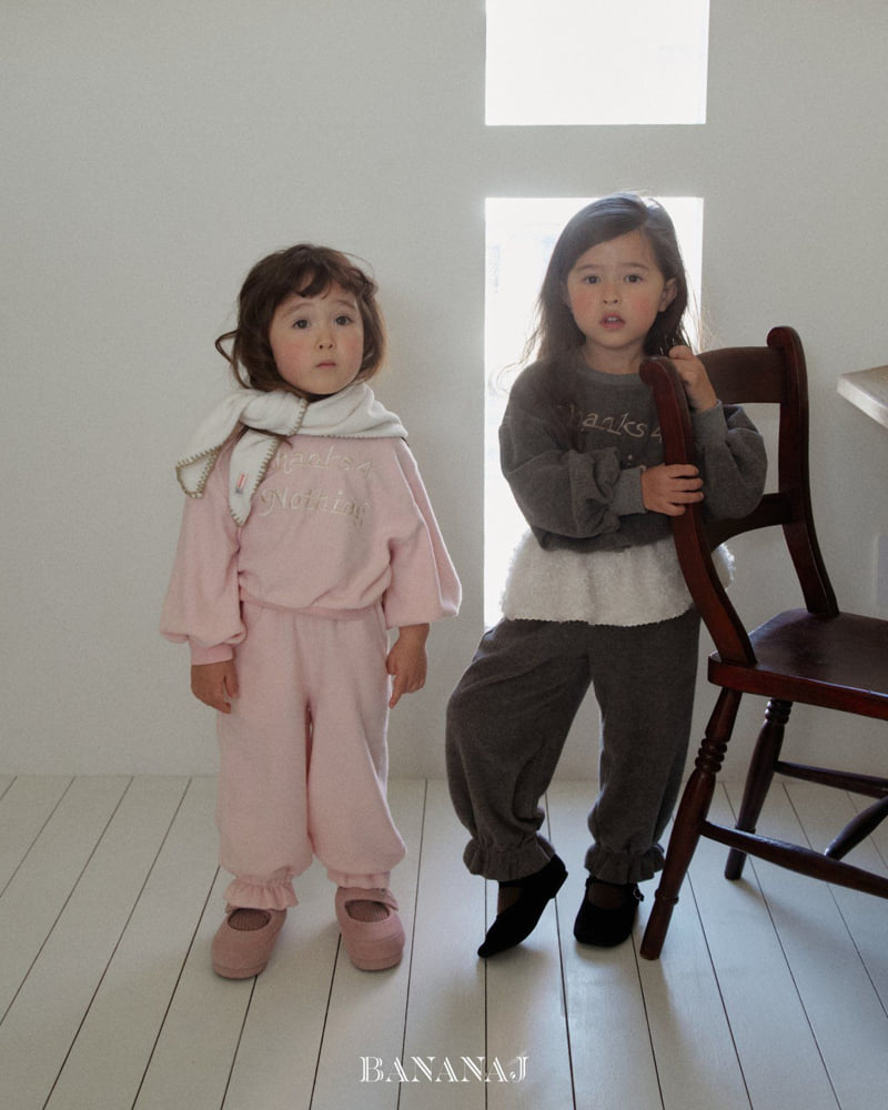 Banana J - Korean Children Fashion - #minifashionista - Thanks For Sweatshirt - 12