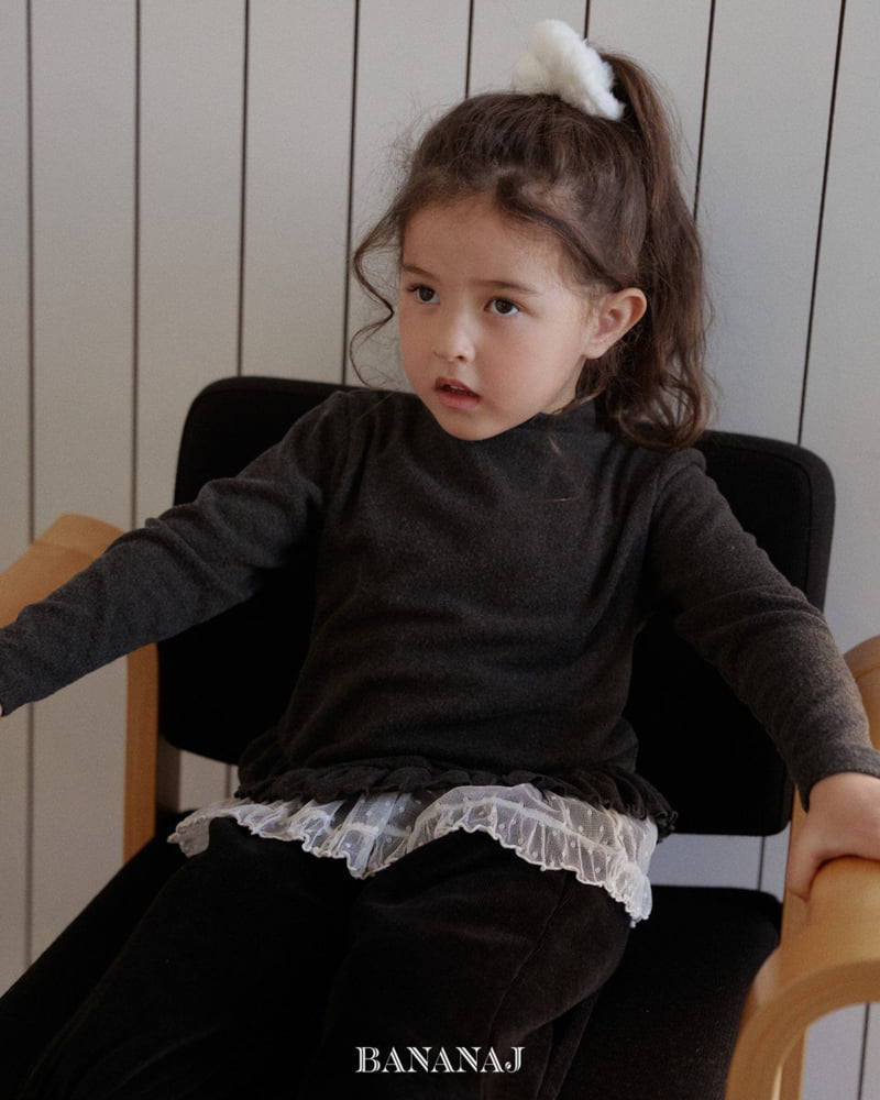 Banana J - Korean Children Fashion - #prettylittlegirls - Juju Turtleneck Tee - 10