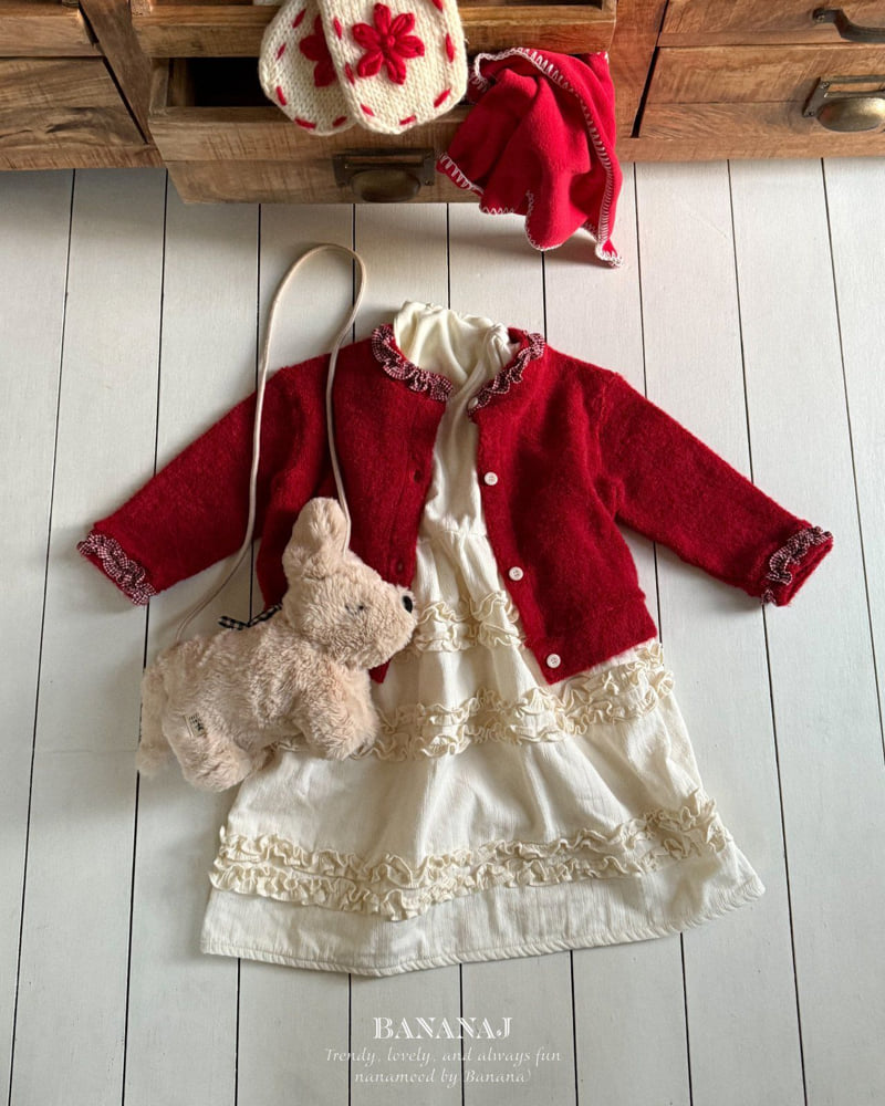 Banana J - Korean Children Fashion - #prettylittlegirls - Sherbet Frill One-piece - 6