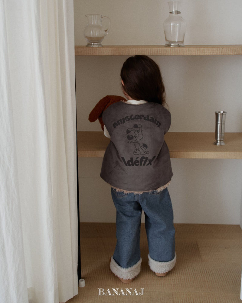 Banana J - Korean Children Fashion - #todddlerfashion - Dumble Denim Pants - 12