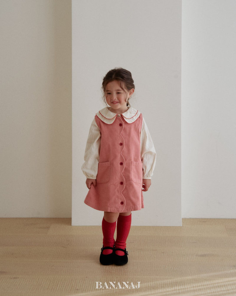 Banana J - Korean Children Fashion - #todddlerfashion - Coco Wave One-piece - 11