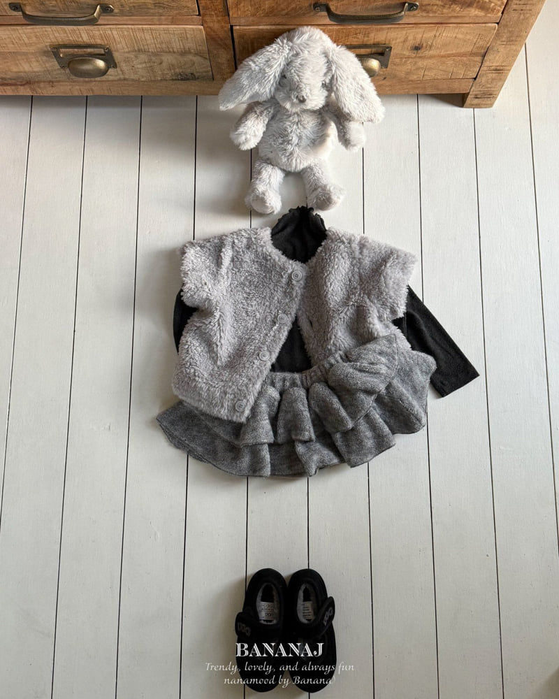 Banana J - Korean Children Fashion - #prettylittlegirls - Fluffy Cancan Skirt - 4