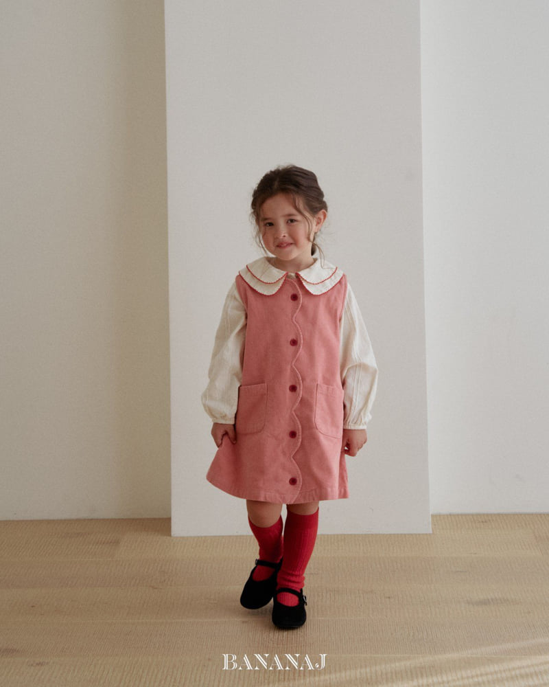 Banana J - Korean Children Fashion - #toddlerclothing - Coco Wave One-piece - 12