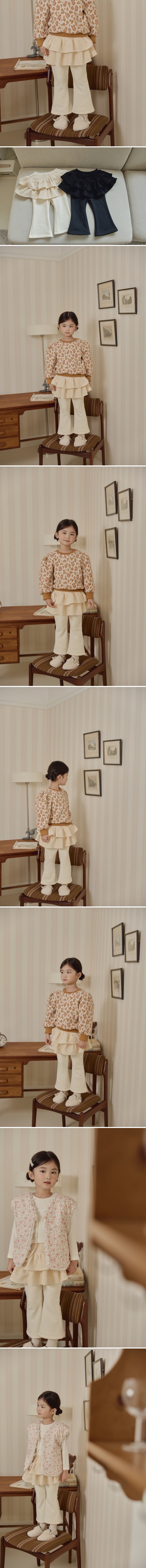 Bbb - Korean Children Fashion - #magicofchildhood - Flared Skirt Leggings - 2