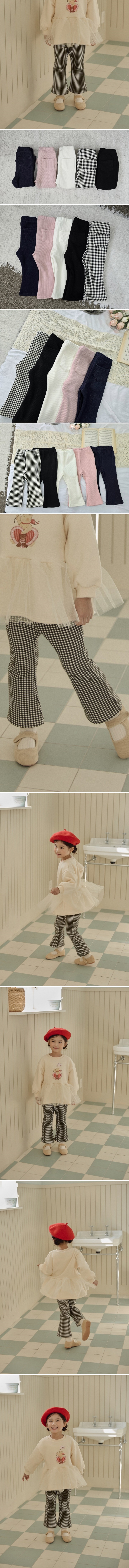 Bbb - Korean Children Fashion - #toddlerclothing - Mink Basic Flared Pants - 2