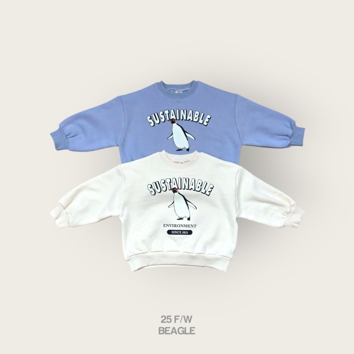 Beagle - Korean Children Fashion - #Kfashion4kids - Penguin Print Sweatshirt - 3