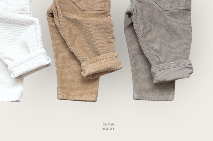 Beagle - Korean Children Fashion - #childofig - Awesome Corduroy Pants - 5