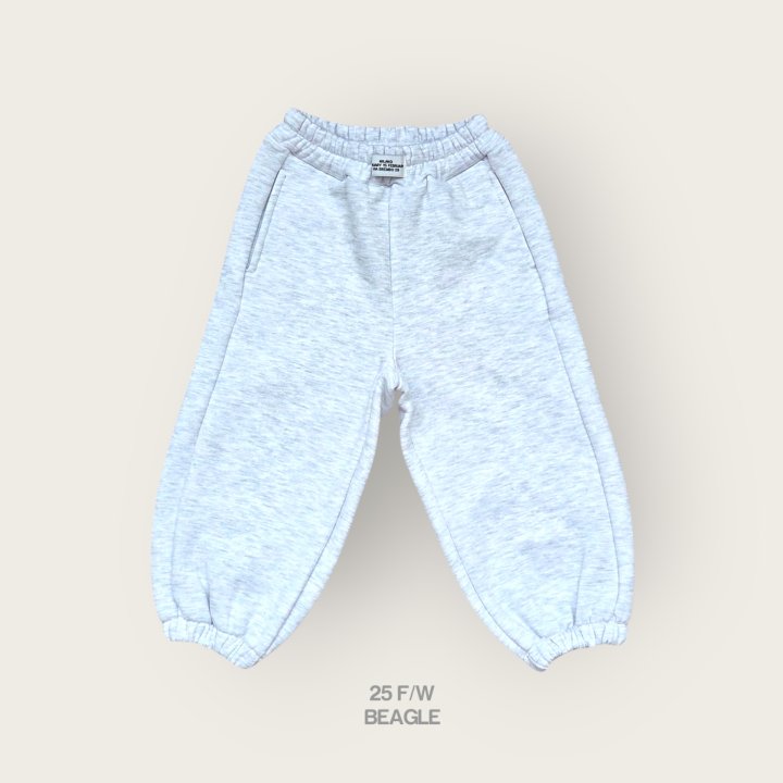 Beagle - Korean Children Fashion - #childofig - Comfy Fleece Jogger Pants - 3