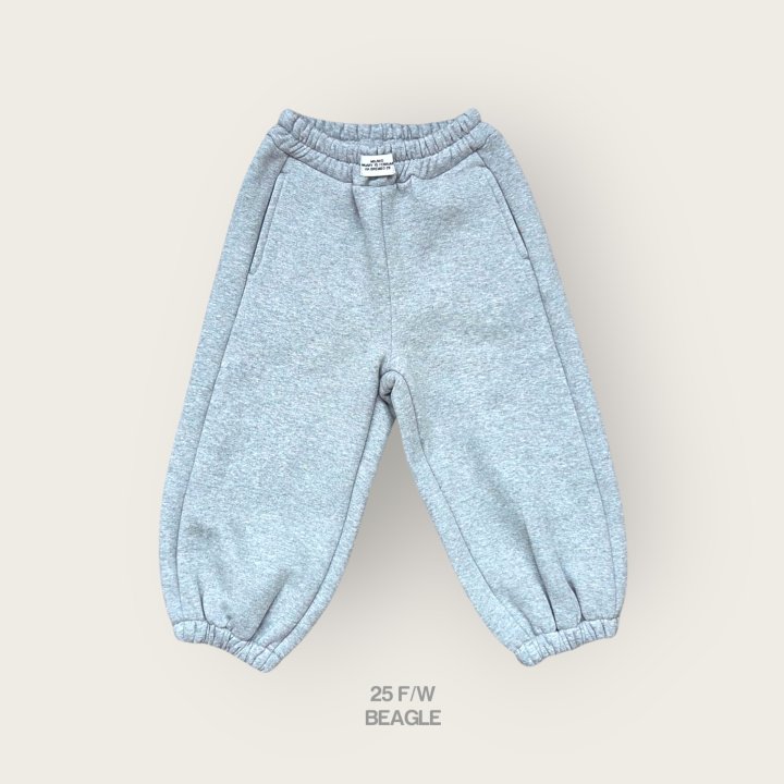 Beagle - Korean Children Fashion - #childofig - Comfy Fleece Jogger Pants - 4