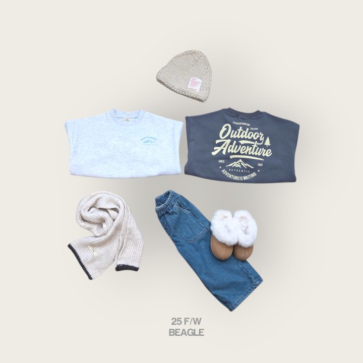 Beagle - Korean Children Fashion - #childrensboutique - London Fleece Denim Pants - 11
