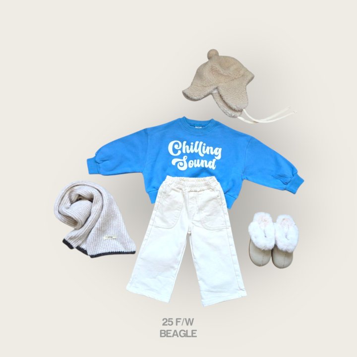 Beagle - Korean Children Fashion - #designkidswear - Cotton Fleece Stretch Pants - 7