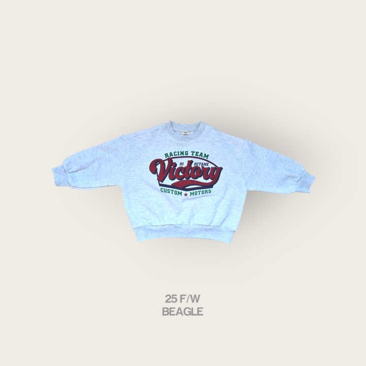 Beagle - Korean Children Fashion - #fashionkids - Victory Print Sweatshirt - 2