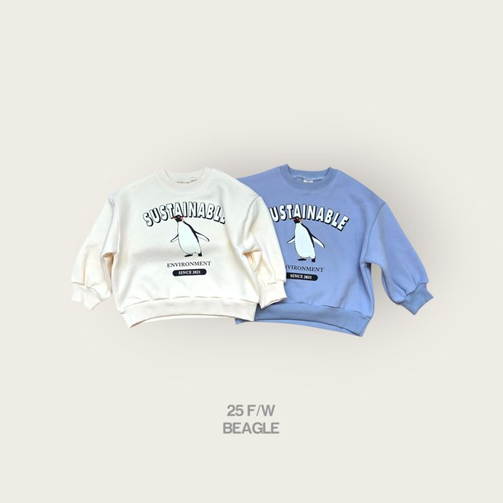 Beagle - Korean Children Fashion - #kidzfashiontrend - Penguin Print Sweatshirt - 2