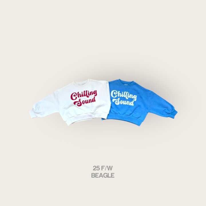 Beagle - Korean Children Fashion - #kidzfashiontrend - Chilling Sound Sweatshirt